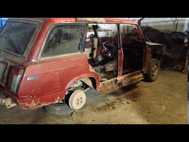 Полное восстановление ваз 2104 Body repair vaz 2104