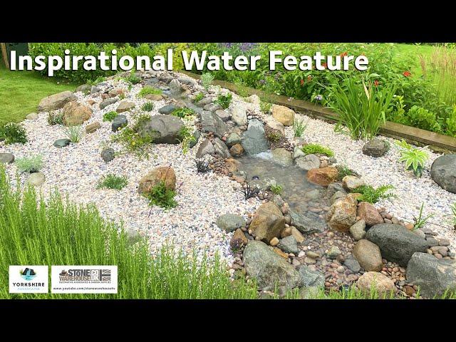 Yorkshire Aquascapes -  Medium Pondless Waterfall and Gravel Garden