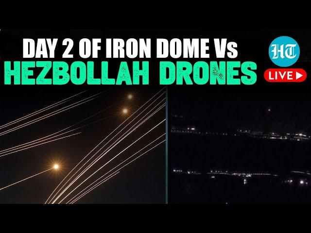 Israel Vs Hezbollah LIVE | After Rockets, Now Iran-Backed Group Fires Drones At Israel Military HQs