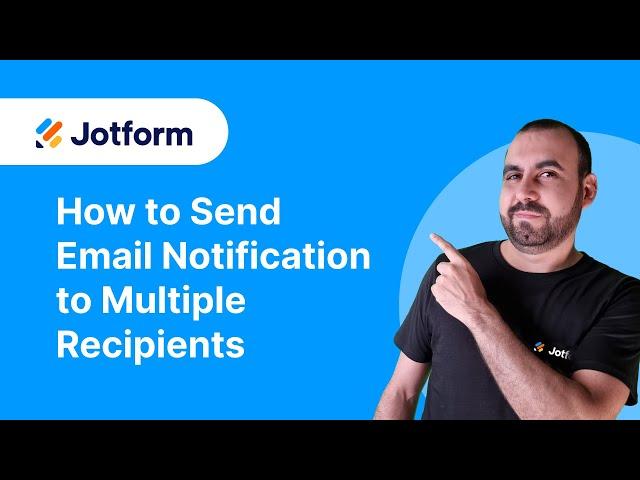 How to send email notification to multiple recipients