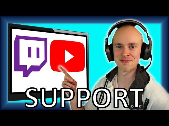 Wie supportet man Streamer / YouTuber / Content Creator? | Support Guide