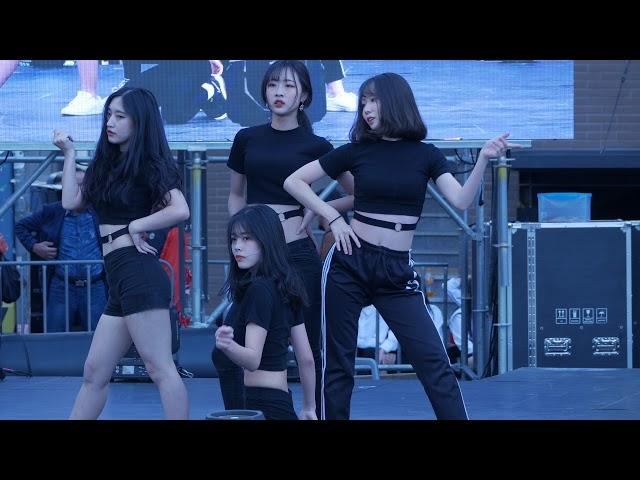 [4K Fancam 직캠]181014 영도다리축제 부산혜화여고 LUMINOUS 댄스공연 #1