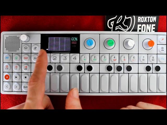 How to make a simple drum beat on the OP-1 Sequencer (Tutorial For Beginners)