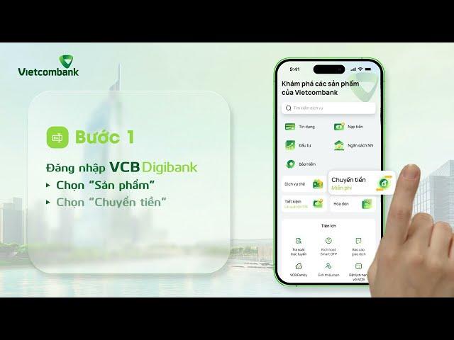 HƯỚNG DẪN CÀI ĐẶT HẠN MỨC CHUYỂN TIỀN TRÊN VCB DIGIBANK