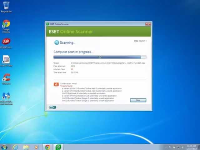 ESET Online Scanner - Demo - Remove malicious files,virus,trojan,keylogger.Computer cleanup.