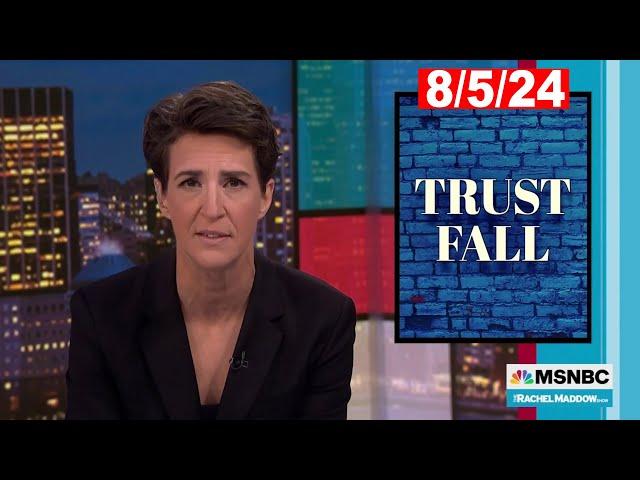 The Rachel Maddow Show 8/5/2024 | ️ BREAKING NEWS Biden Today August 5, 2024