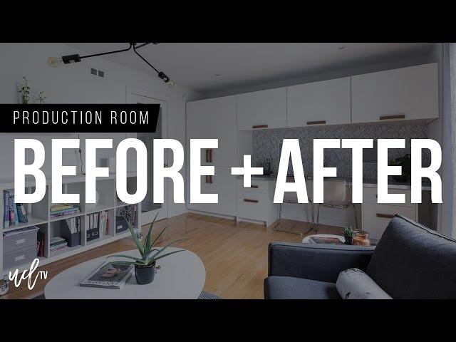 Before and After: Production Room