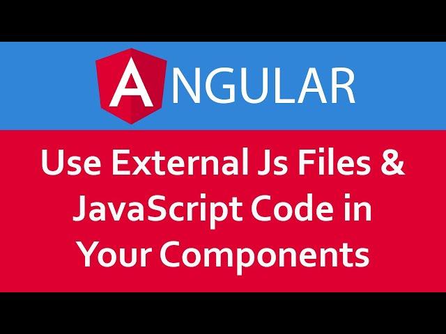Angular 7/8/9 Tutorial in Hindi #27 How to use external JS files and JavaScript code in component