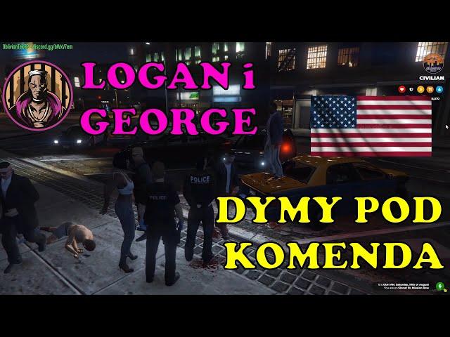 Paris Platynov |  GTA RP LOGAN KAPUCZINO I GEORGE W AMERYCE - DYMY POD KOMENDĄ