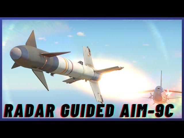 War Thunder Radar Guided AIM-9C [SARH TUTORIAL]