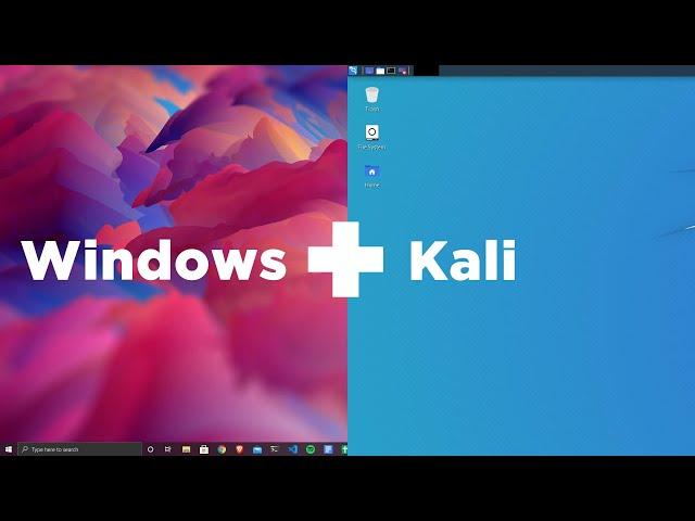 How to Install Kali Linux WSL2 GUI on Windows 10!!!