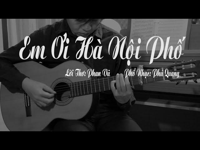 Em Ơi Hà Nội Phố - Guitar Solo - Guitarist Nguyễn Bảo Chương