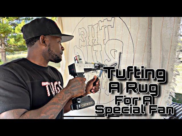 Tufting A Rug For A Special Tugs Rugs Fan