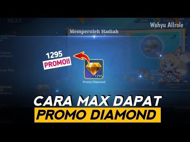 Gimana Caraku Dapat 1295 Promo Diamond Dan Cara menghabiskanya