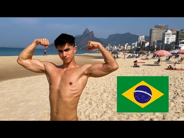 We went to a NUDE BEACH in Brazil