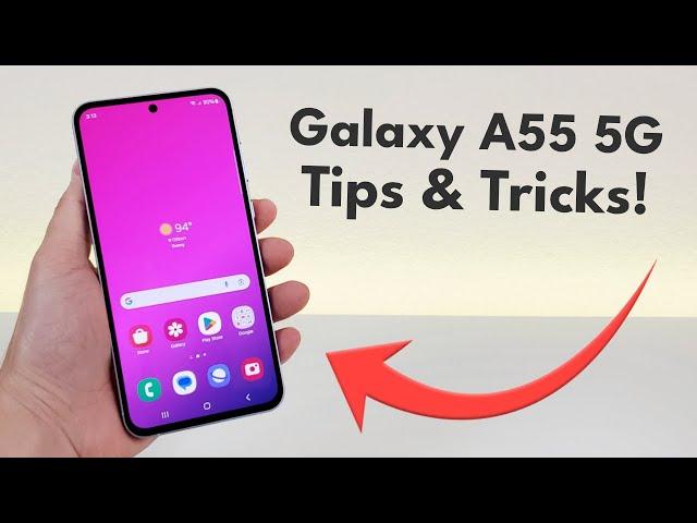 Samsung Galaxy A55 5G - Tips and Tricks! (Hidden Features)