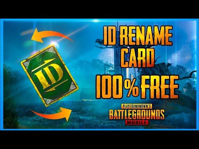 HOW TO GET FREE RENAME CARD IN PUBG MOBILE MALAYALAM GET RENAME CARD IN PUBG MOBILE RENAME CARD PUBG