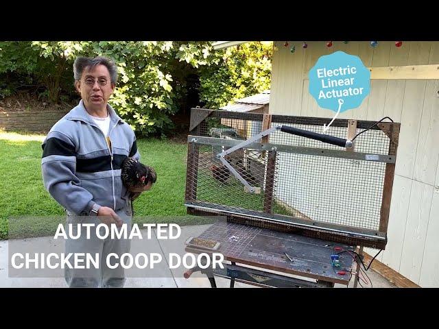 DIY Automatic Chicken Coop Door | Automation with Linear Actuators | Progressive Automations