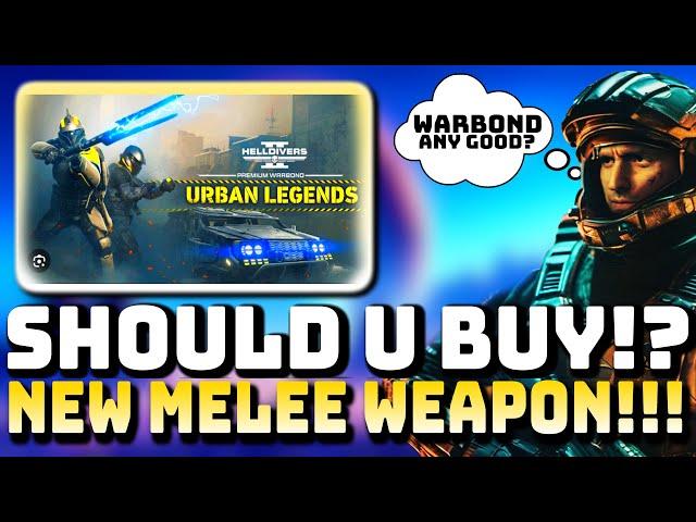 SHOULD U BUY THE NEW WARBOND? INSANE NEW WEAPON & SHIELD TESTED, HELLDIVERS 2 URBAN LEGENDS