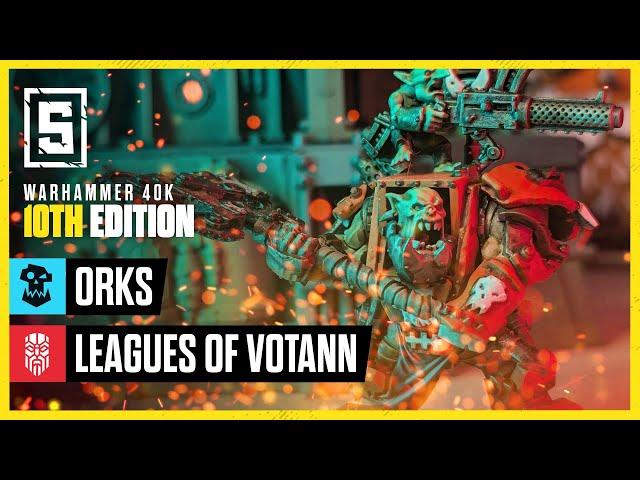 Orks vs Leagues of Votann | Warhammer 40k Battle Report