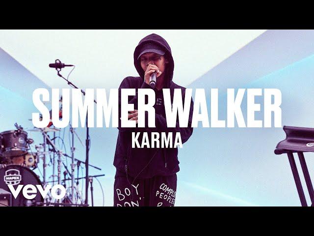 Summer Walker - "Karma" (Live) | Vevo DSCVR