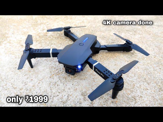 Unboxing best budget 4k camera drone || dual camera drone || RC drone || foldable drone from Amazon