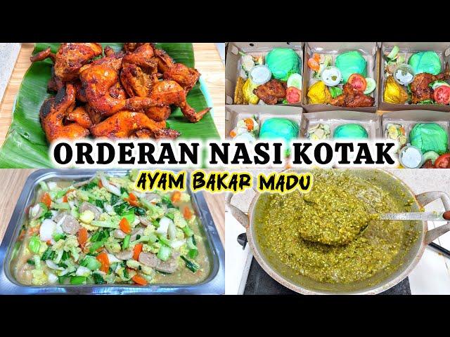 RESEP ORDERAN NASI AYAM BAKAR MADU #nasibox #ayambakar #ayambakarmadu #niahermanto