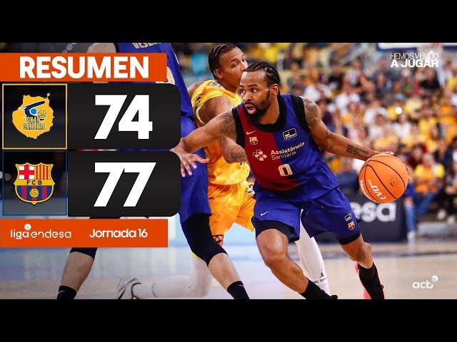 Dreamland Gran Canaria - Barça (74-77) RESUMEN | Liga Endesa 2024-25