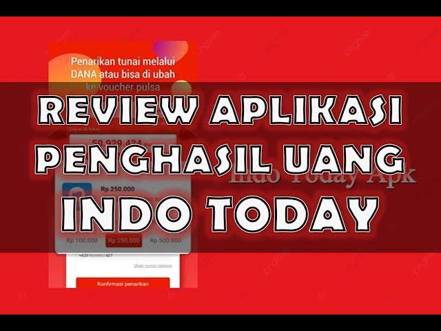 @ChrisMeInfo Review Aplikasi Penghasil Uang Terbukti Membayar | Indo Today