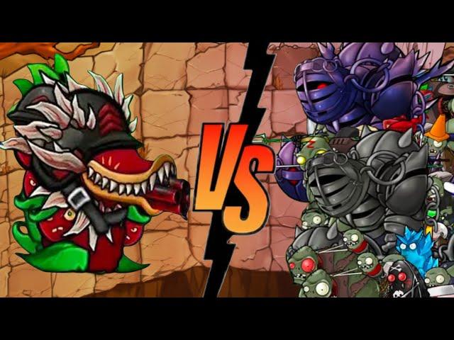 PvZ Fusion : Ultimate King Godzilla and Ultimate King Gatling Cherry Shooter Vs All Ultimate Zombie