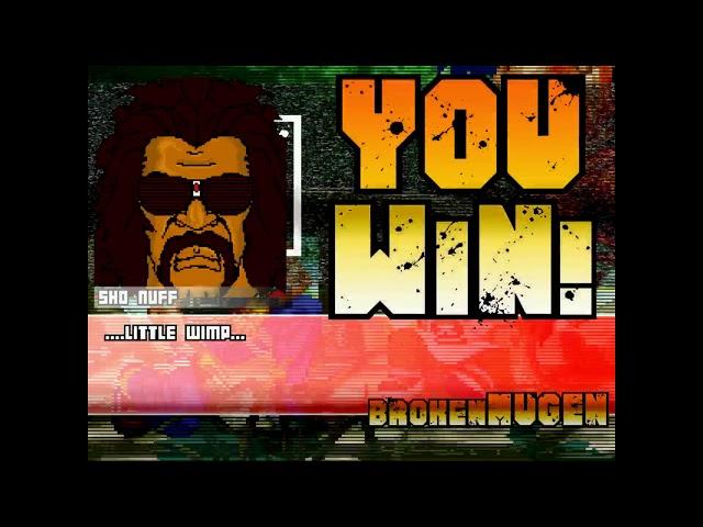 Wailordlover Mugen - Request Battle - Sho Nuff vs Red Hulk