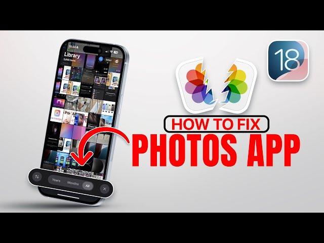 iOS 18 Photos App SUCKS - How To Fix it!