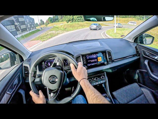 2023 Skoda Karoq [1.5 TSI AC 150HP]  |0-100| POV Test Drive #1852 Joe Black