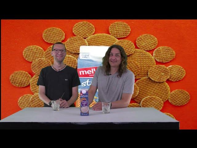 stroopwafel vla #Dirk van de Broek