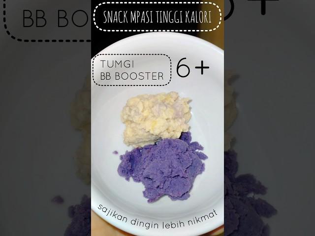 SNACK MPASI BOLA BOLA UBI PISANG || SNACK MPASI TINGGI KALORI || SNACK MPASI BB BOOSTER || FOODS