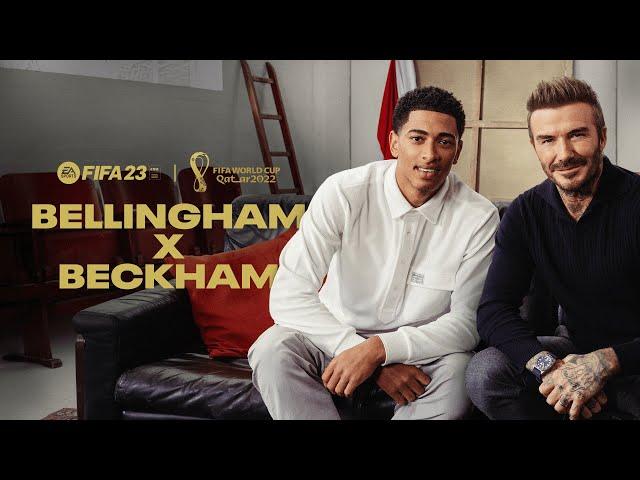 David Beckham Meets Jude Bellingham | FIFA World Cup History Makers