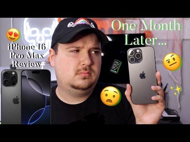 Is The iPhone 16 Pro Max Worth It? One Month Later Review! (Camera, Battery Life & Glitches..)