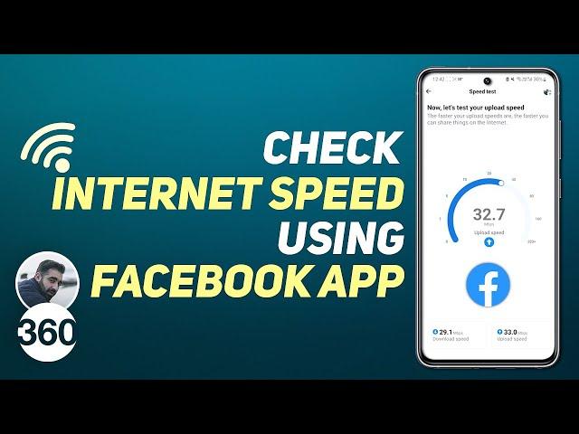 Use Facebook App to Check Internet Speed