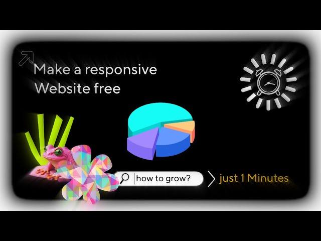 Make a Responsive Website in just ONE ⏱️ Minutes  Earn $$$  with  NoishiXzen Tutorial 