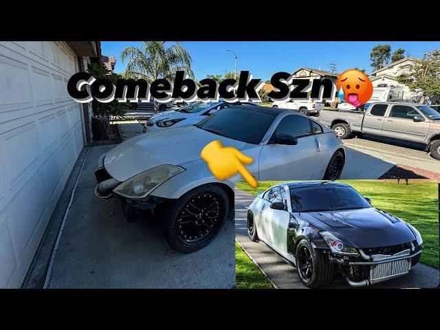 THIS 350z IS FINALLY MAKING A COMEBACK!!! | SOCAL CAR MEET GETS ROWDY!