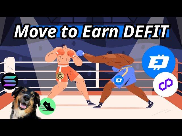 DEFIT Move2Earn on Polygon w/ NO Investment! (Beginner Only) | STEPN & GMT Competition??