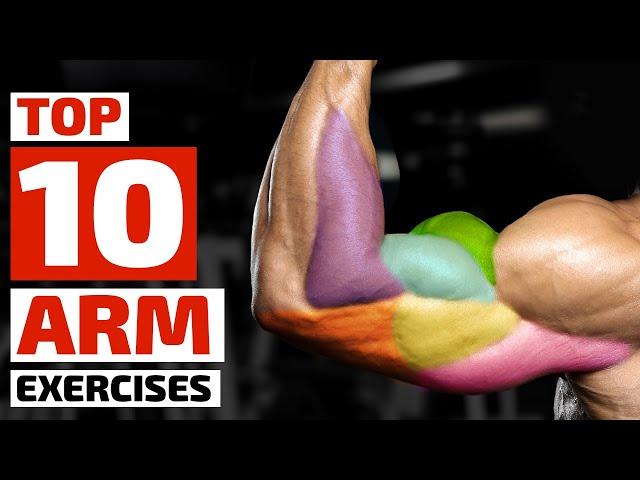 Top Trainers Agree, These are the 10 Best Exercises for Building Bigger Arms