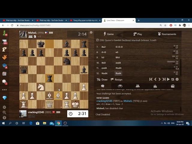 Chess online with CHESS - ThanhCong Online