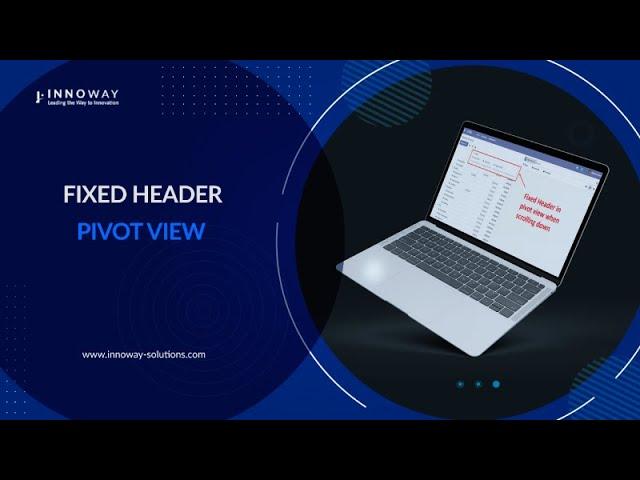 Optimize Data Analysis with a Fixed Header Pivot in Odoo