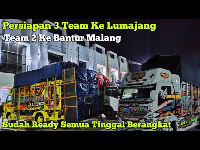 Sudah Ready Semua,, Persiapan Berangkat Bareng² Ke Lumajang Dan Bantur