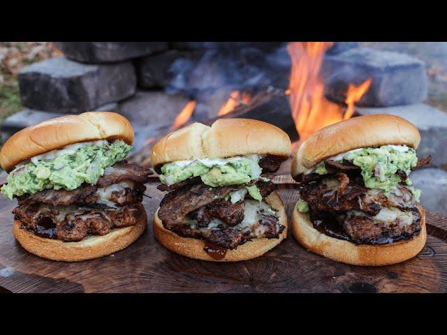 Chorizo Smashburger | Over The Fire Cooking by Derek Wolf