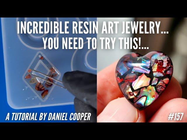 #157. Incredible RESIN ART Jewelry - You NEED TO TRY This! A Tutorial by Daniel Cooper
