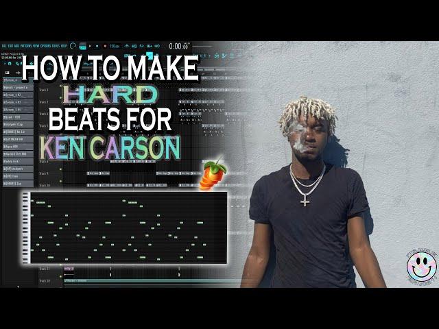 HOW TO MAKE HARD BEATS FOR KEN CARSON ! | FL Studio Tutorial