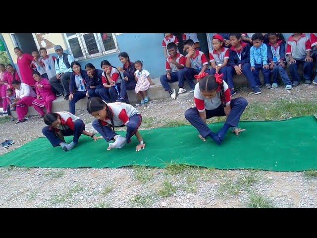 international yoga Day special Friday program  || Baljyoti basic school || yoga  and chocolate race