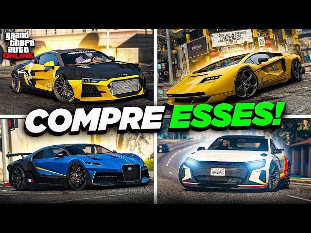 10 MELHORES CARROS PRA VOCÊ COMPRAR E NÃO SE ARREPENDER! (2023) GTA Online